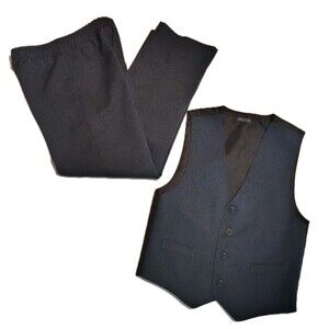 Boys 2 pc Formal Pants & Vest Size 7
